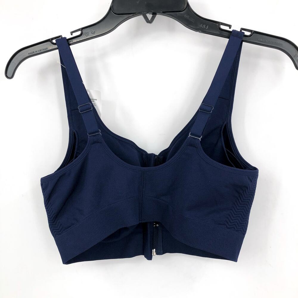 ANITA Women's Lynn Post Mastectomy Bra Large Maritime Blue Molded Cups NWT - Picture 5 of 12